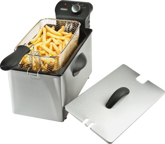 Bourgini Classic Deep Fryer 3.0L - Friteuse - Frituurpan