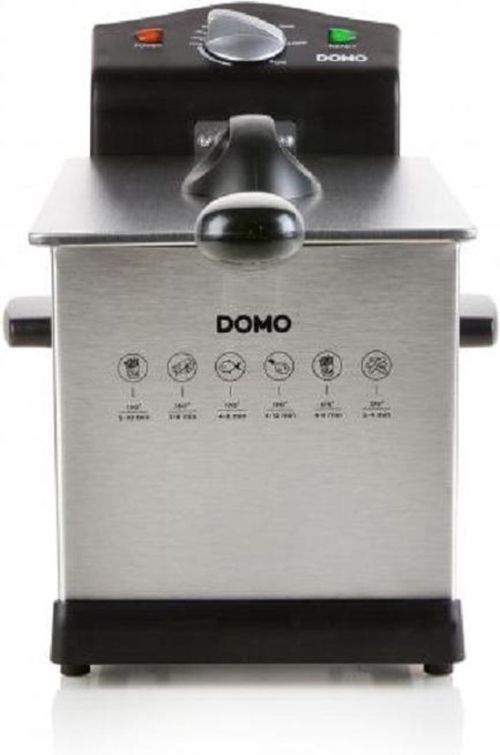 DOMO DO514FR Friteuse - 3 L - 2000 Watt